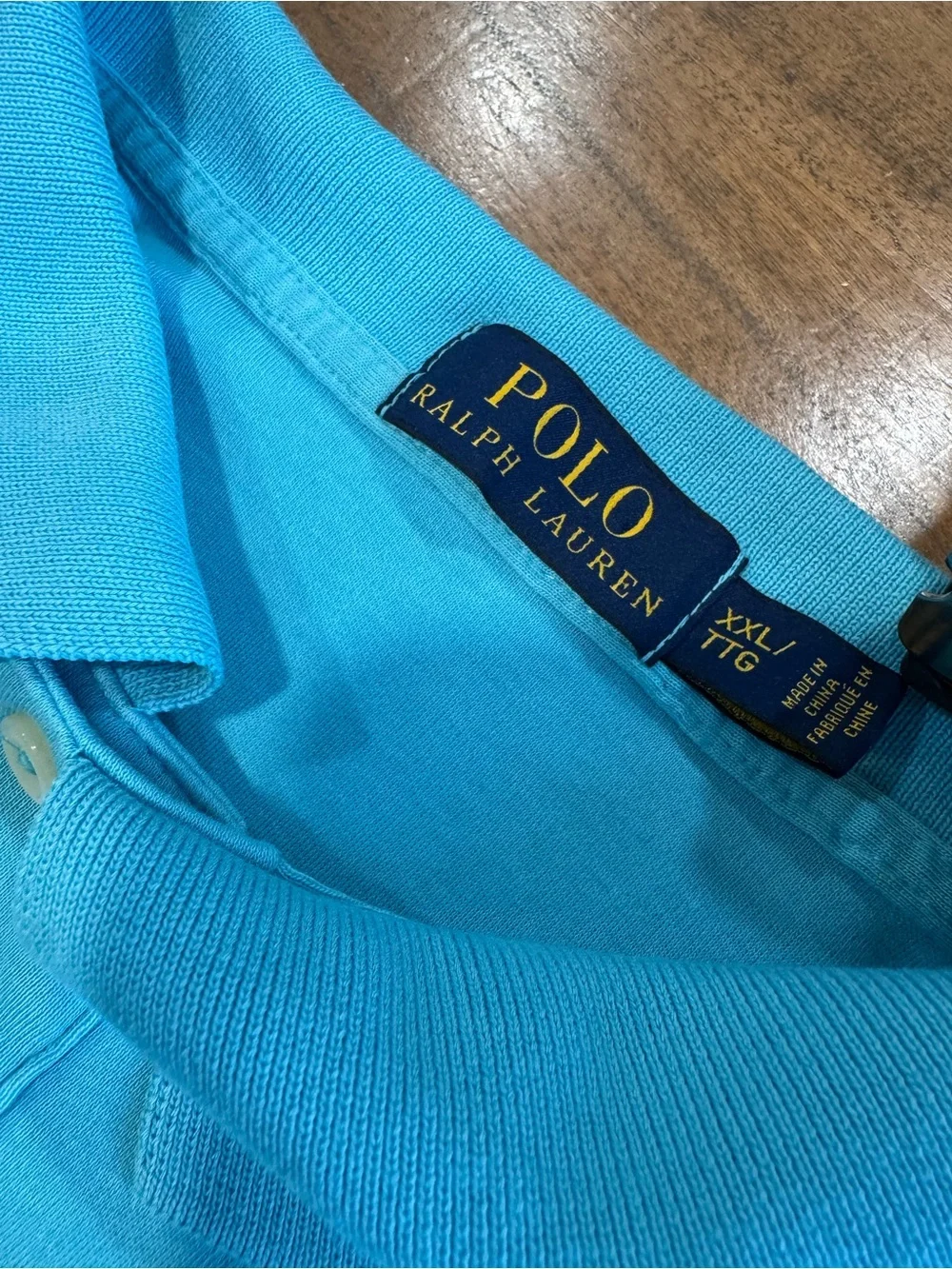 Polo by Ralph Lauren Men’s Blue Classic Polo Shirt XXL